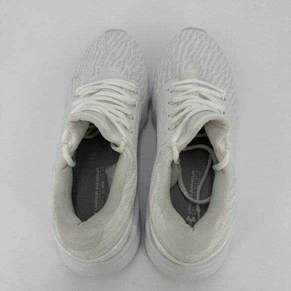 Under Armour Women's Charged Vantage Running Shoes sz 9 White 3023565-104 PO - Picture 5 of 6